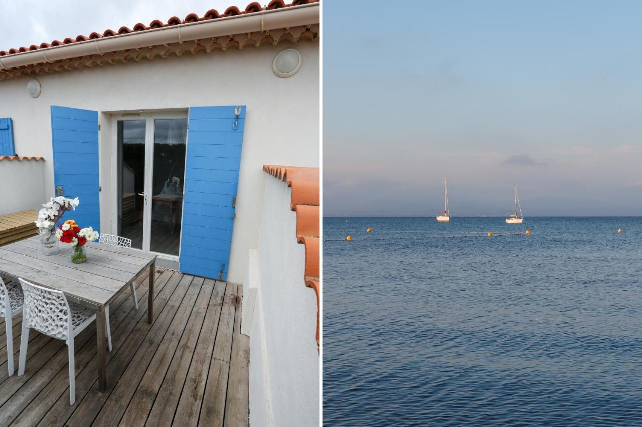 Appartements Acces Prive Plage De La Bergerie Hyères Zewnętrze zdjęcie